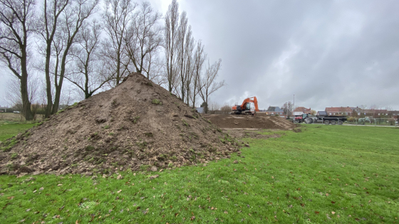 Bikepark Sint-Denijs januari 2023.